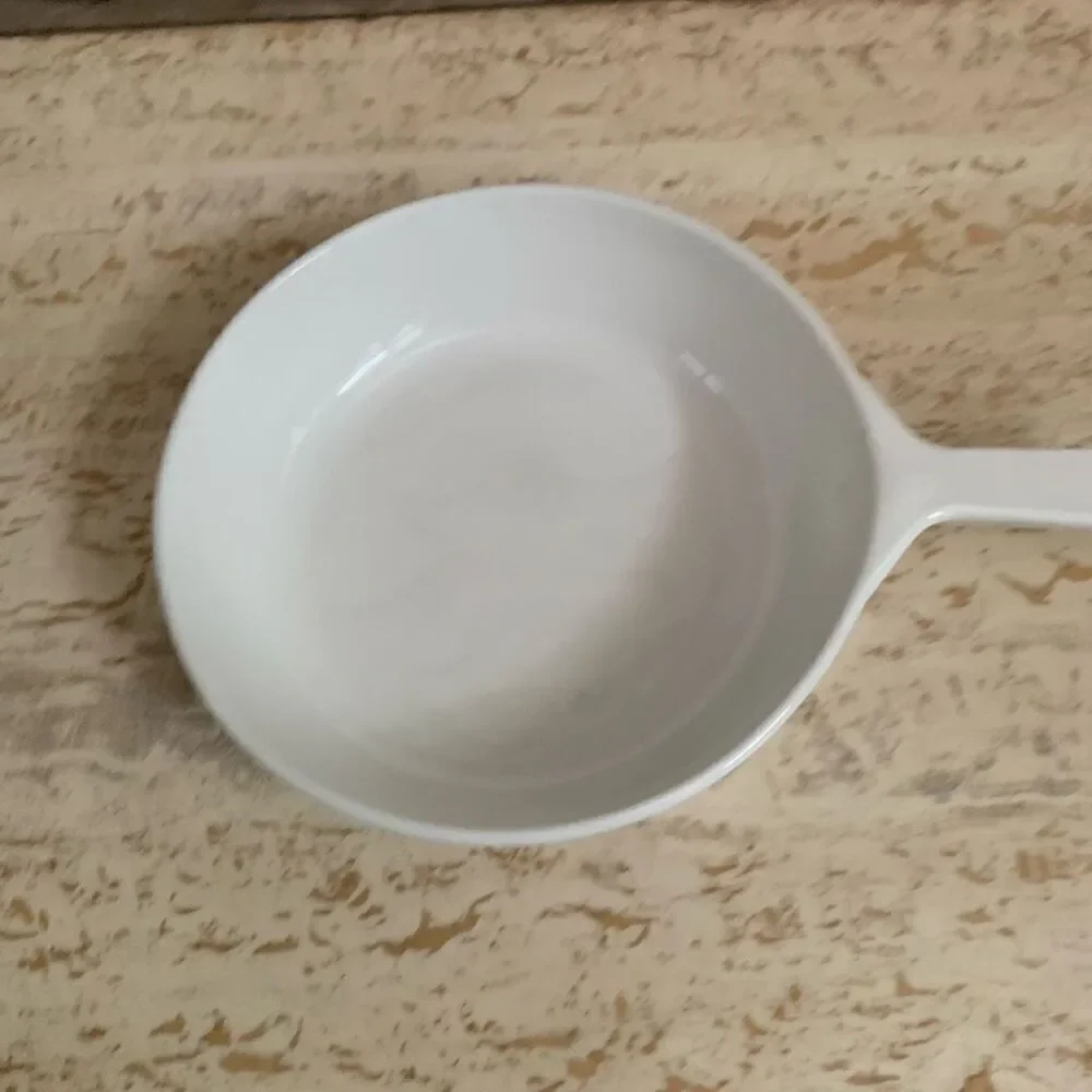 Vintage 70s Corningware Country festival  sauce skillet * small chipu*